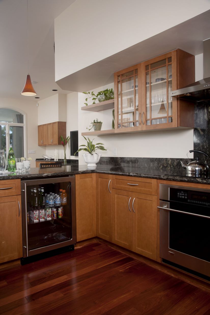 The homeowner had a number of goals she wanted to achieve with the kitchen remodel.