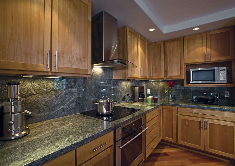 A kitchen remodel extending the current kitchen and combining it with the existing lanai.