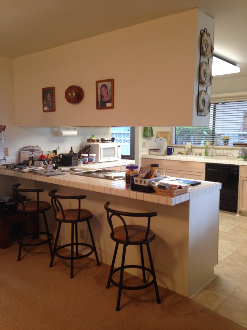 Before - photo of kitchen