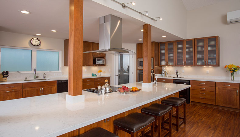 Hawaii Kitchen Remodeler - Homeowners Design Center; Kitchen remodel triple sizes it